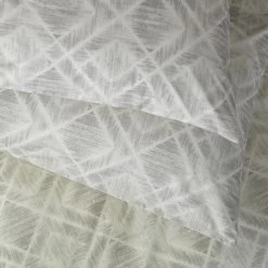 Habitat Cotton 200TC Geo Silver & Cream Bedding Set - Single -Habitat 9629152 R Z003A