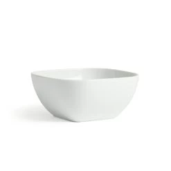 Habitat Riko Square 4 Piece Cereal Bowls - White -Habitat 9634790 R Z002A