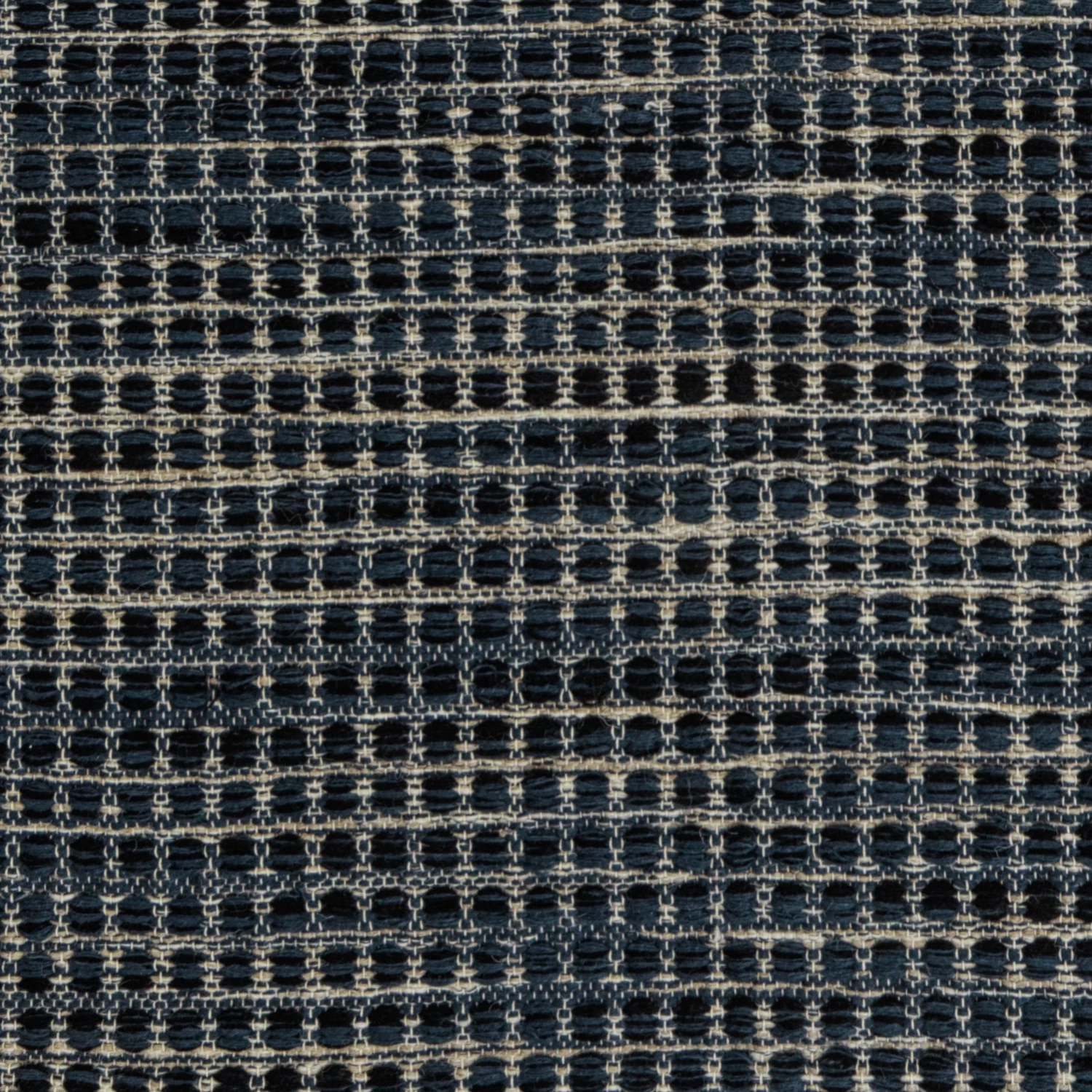 Habitat Leonardo Flatweave Wool Rug - Navy Blue - 170x240cm 5 Habitat Leonardo Flatweave Wool Rug - Navy Blue - 170x240cm - Image 3
