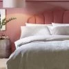 Habitat Pinsonic Velvet Plain Grey Bedding Set - Double -Habitat 9649338 R Z001A