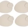 Habitat Set Of 4 Faux Leather Pebble Placemats And Coasters 2 Habitat Set Of 4 Faux Leather Pebble Placemats And Coasters -Habitat 9652923 R Z001A